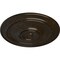Ekena Millwork Small Classic Ceiling Medallion (Fits Canopies up to 10"), 40 1/4"OD x 3 1/8"P, Stone Hearth Crackle CM40CLSHC - alternate 2